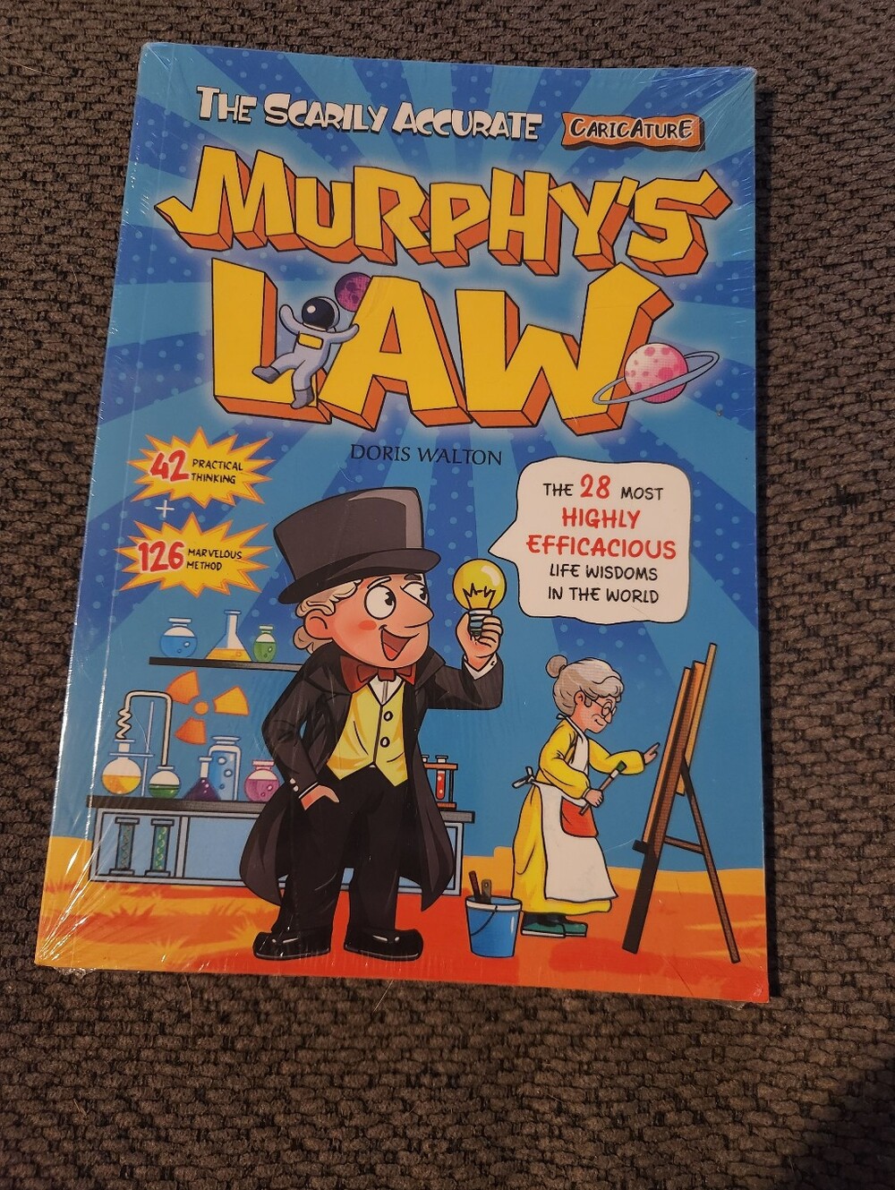 The Scarily Accurate Murphy's Law by Doris Walton Paperback, FACTORY SEALED